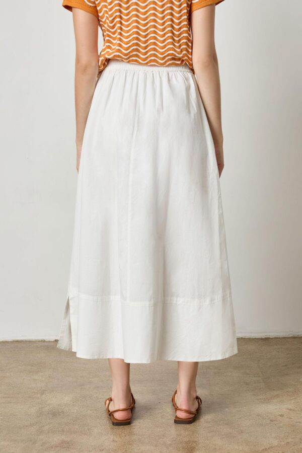 Long Poplin Skirt - Image 18