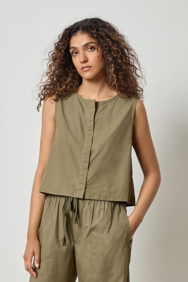 Hidden Placket Top - Image 4