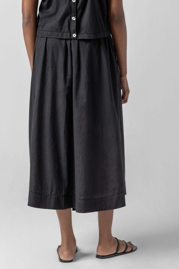 Faux Wrap Long Skirt - Image 7