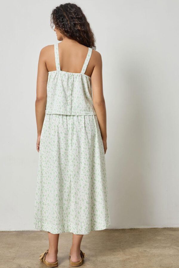 Faux Wrap Long Skirt - Image 2