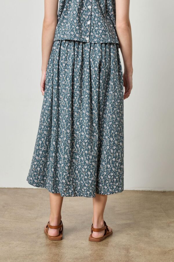 Faux Wrap Long Skirt - Image 9