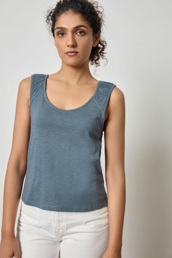 Shirred Strap Tank - Image 10