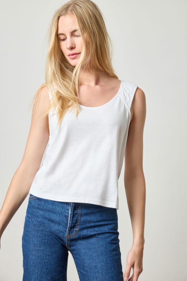 Shirred Strap Tank - Image 12