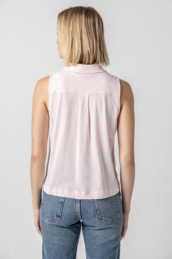 Sleeveless Button Down - Image 2