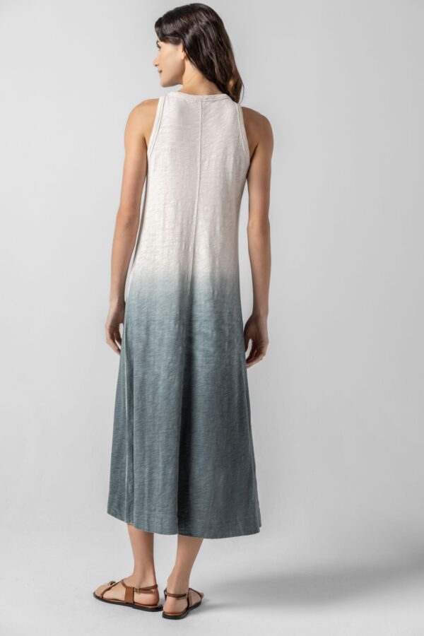 Ombre Jewel Neck Tank Dress - Image 3