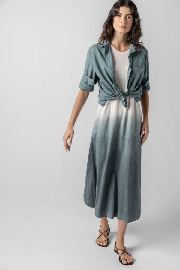 Ombre Jewel Neck Tank Dress - Image 2