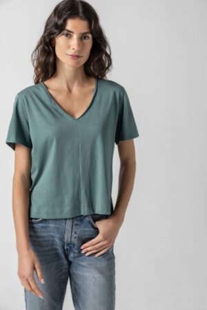 Easy Short Sleeve V-Neck