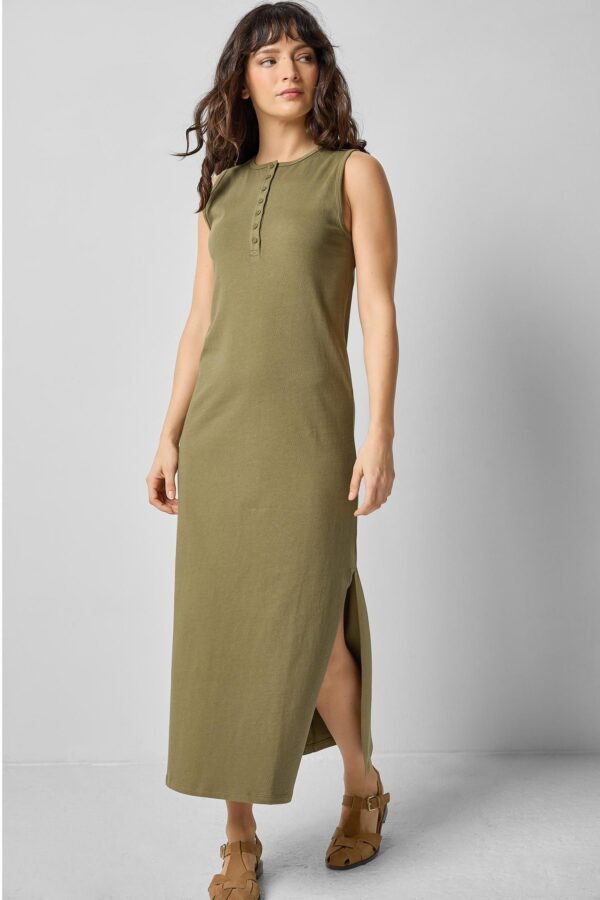Henley Maxi Dress - Image 12